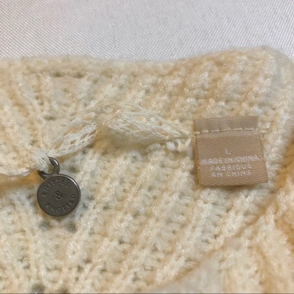 Anthropologie Knitted & Knotted Soft Knit Balloon Sleeve Sweater - Picture 7 of 13